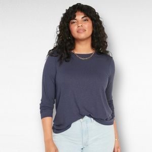 Old Navy Luxe Long Sleeve Top